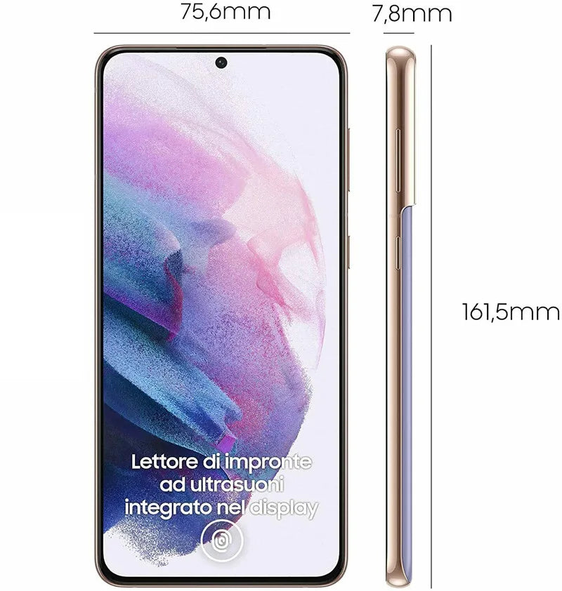 Samsung Galaxy S21+ S21 Plus 5G G996U1 6.7" ROM 128/256GB RAM 8GB Snapdragon NFC Octa Core Original 5G Android Cell Phone