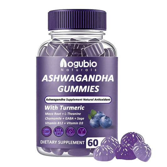 Vitamins Ashwagandha Gummies Vegan Root Extract Supplements