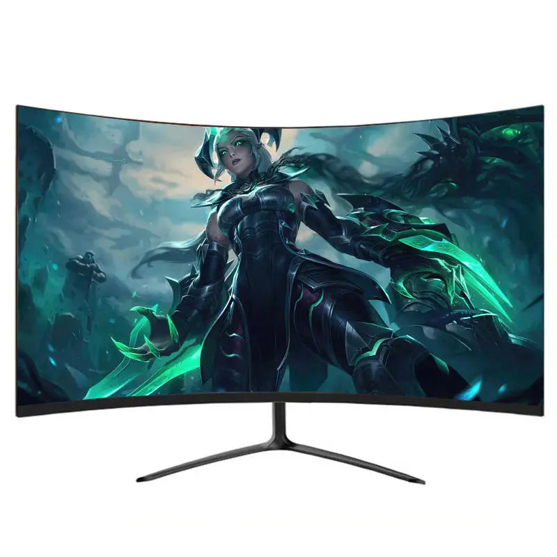 OEM 24 27 32 Inch Frameless Large Monito Desktop PC Curved Display Screen Gaming Monitor LCD
