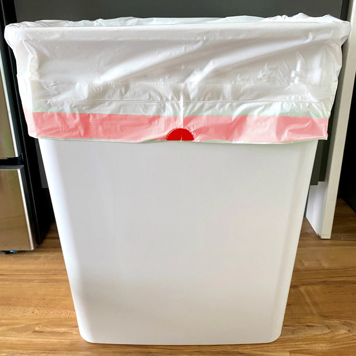 BEIDOU-PAC Tall Kitchen Drawstring Trash Bags 13 Gallon, 200 Count, Heavy Duty White & Unscented Can Liners