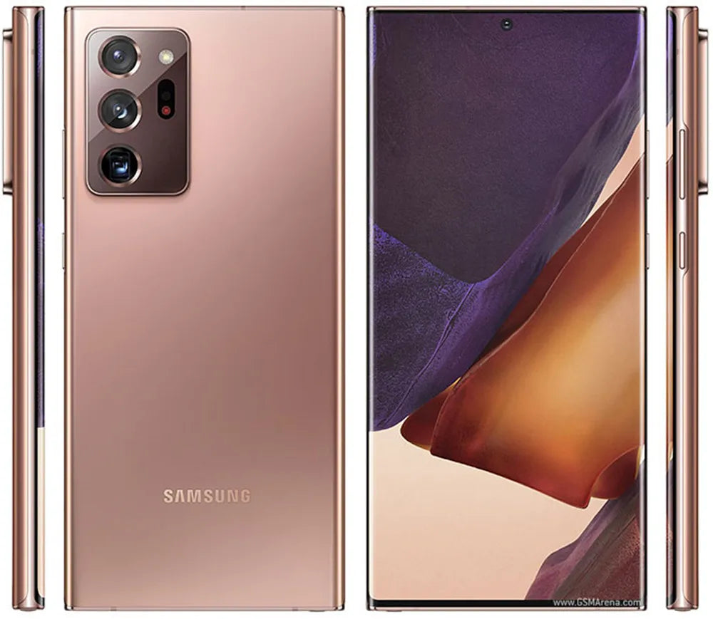 Samsung Galaxy Note20 Ultra 5G Note20U N9860 Dual Sim 12GB RAM 256/512GB Octa Core 6.9" Snapdragon Original Android Cell Phone