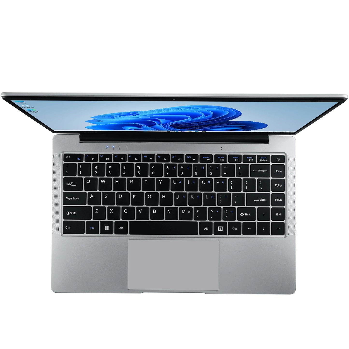 14 Inch Netbook Intel Celeron N4500 Quad Core 8GB 512GB SSD Plastic Body Light Weight Laptop for Work Study