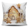 Super Soft Personalized Christmas Tree Cushion Cover Home Decorative Pillowcase with Sublimation Printing