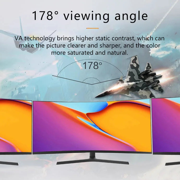34 Inch Curved Screen Gaming Monitor 100hz 4k 3440*1440 Super Wide R1500 LED Computer Monitor Pc for Game