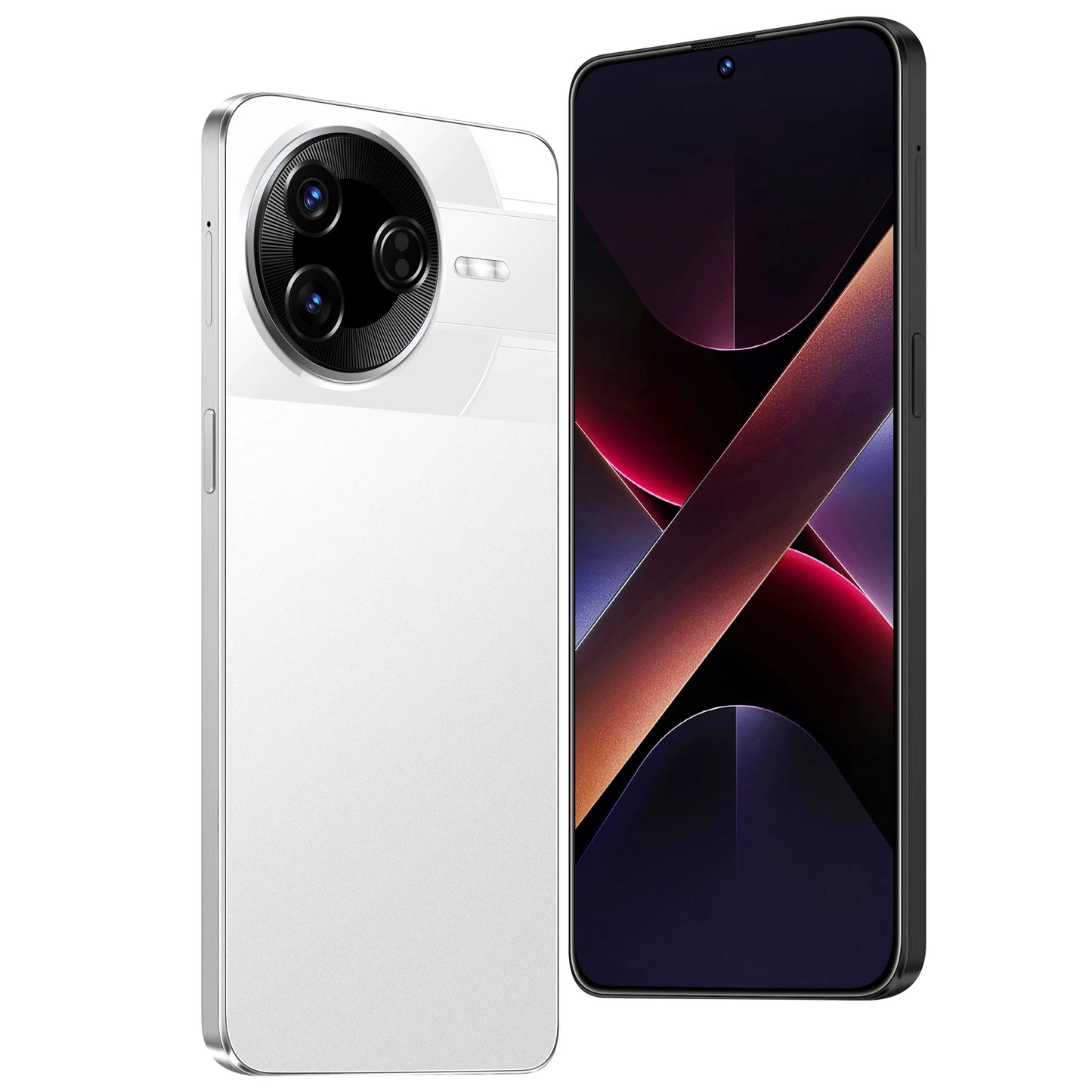 Latest Style F7 Ultra  Original Smart Mobile Phone 7.3-inch HD Screen MTK Dimensity Series CPU 16GB+1TB 108MP Rear Camera