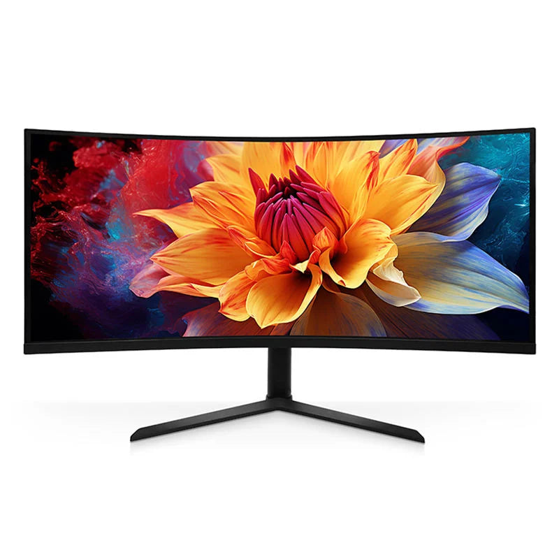 34 Inch Curved Screen Gaming Monitor 100hz 4k 3440*1440 Super Wide R1500 LED Computer Monitor Pc for Game
