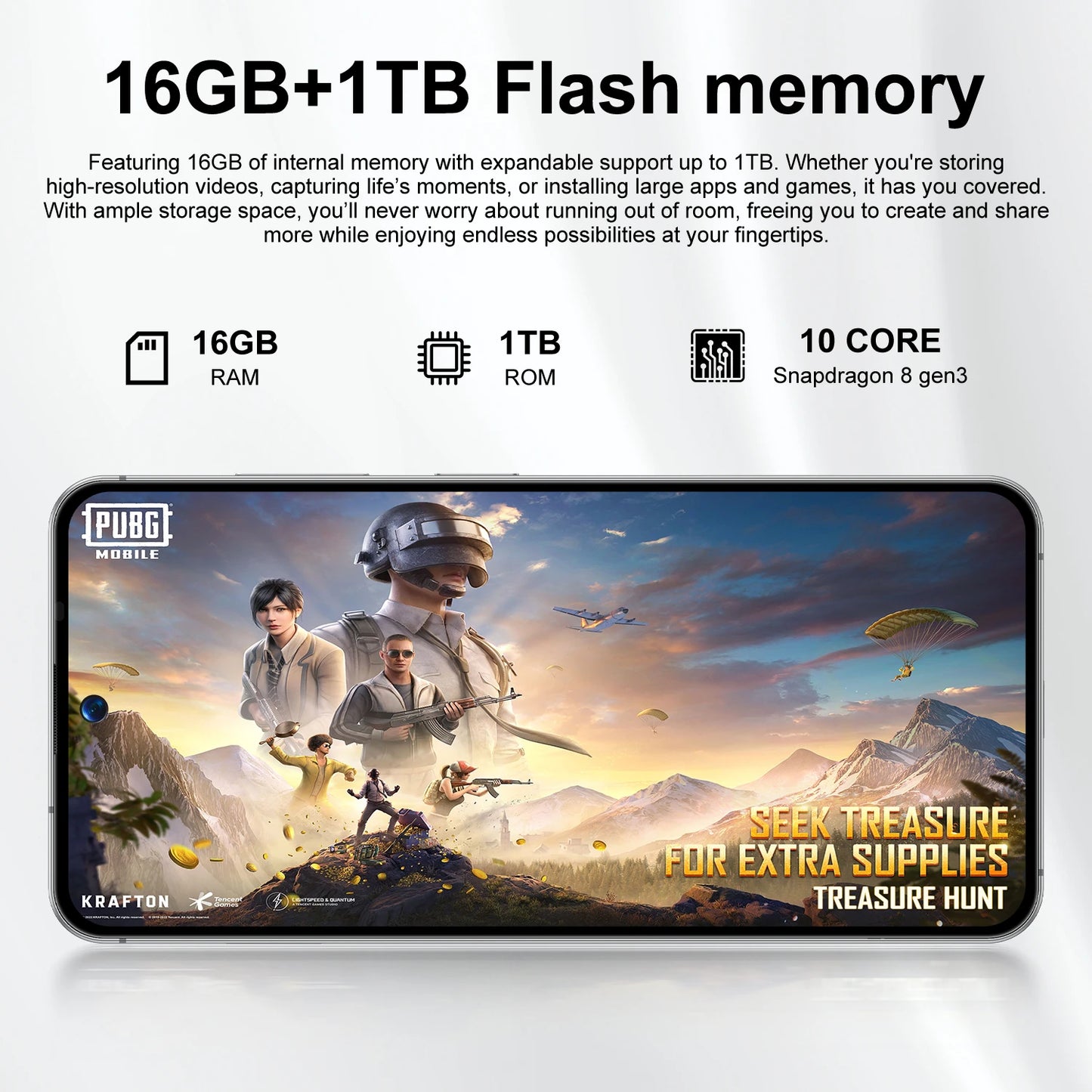 Original Pro Spark 40 Smartphones 16GB+1TB 5G Dual SIM Cellphone Mobile Phone