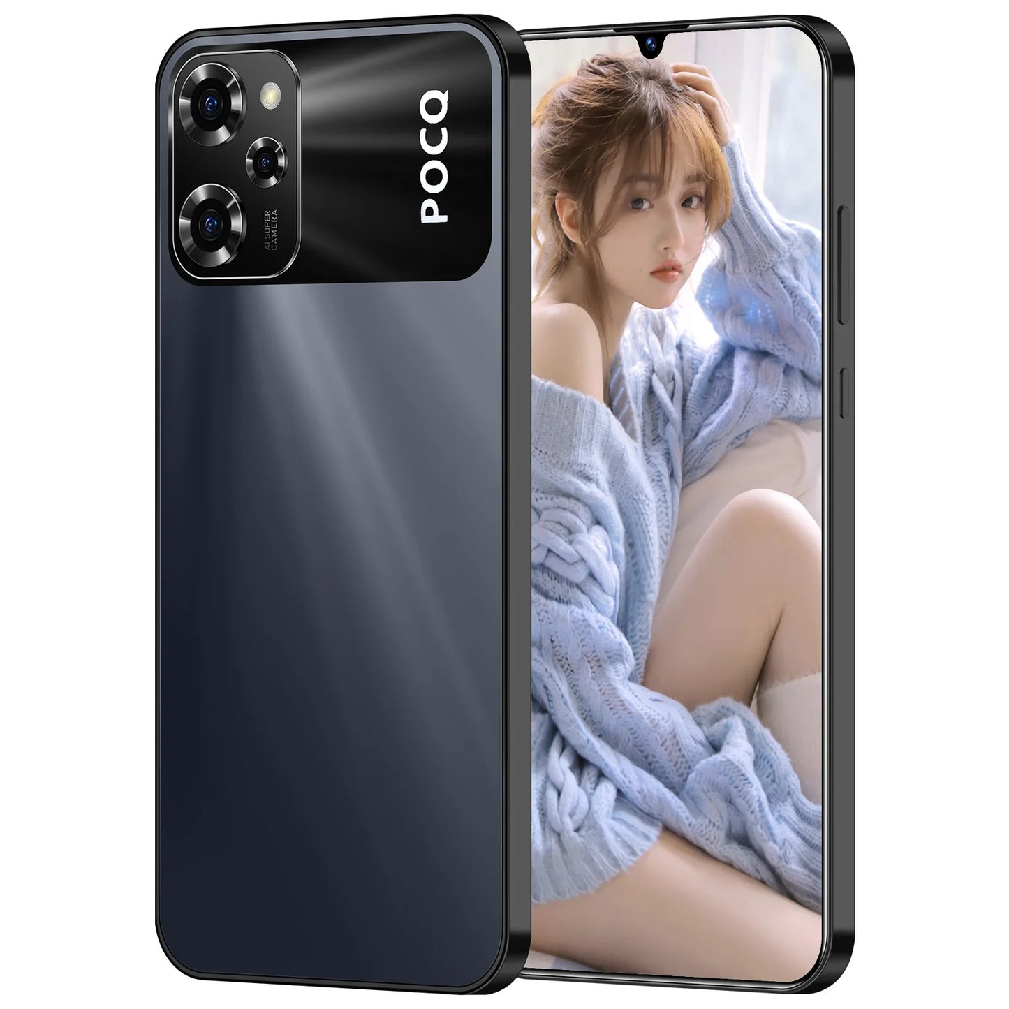 Mobile Phone X5 Pro 16GB+1TB Cellphone 7.3inch Screen Smartphone 5g Gaming Mobile Cell Phone