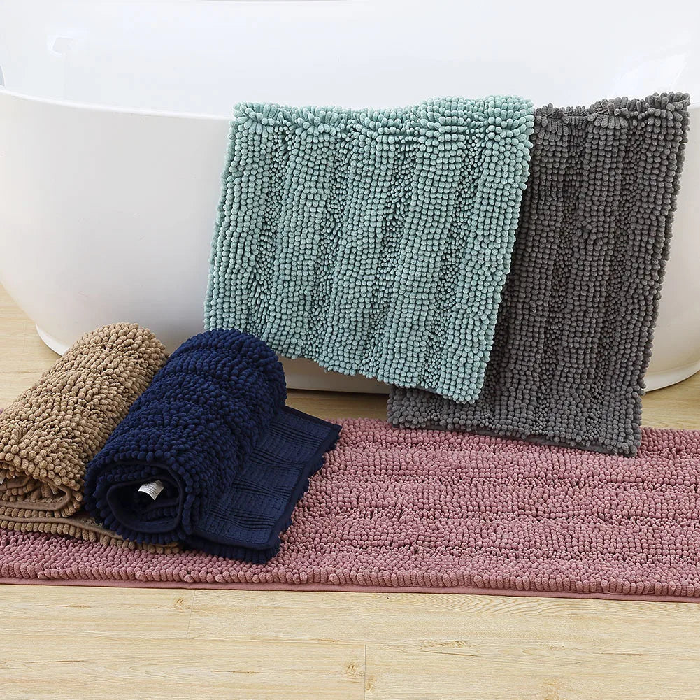 Chinelle Hotel Bathtub Mats Absorbing Water Rugs Non-Slip