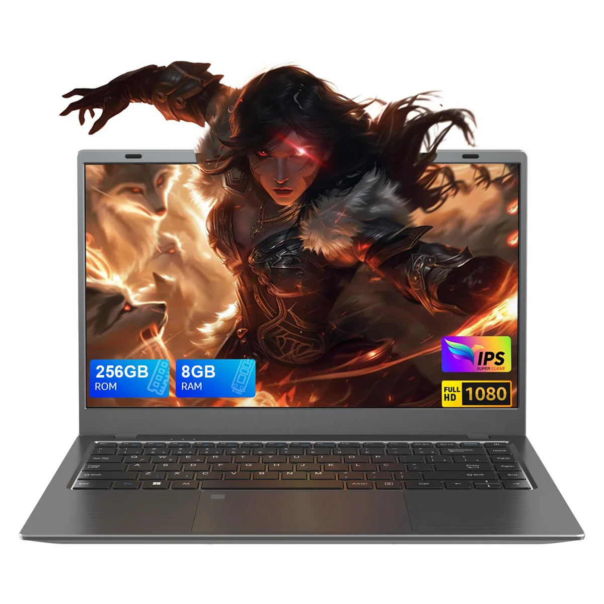 Intel Celeron N150 Processor 12GB LPDDR5 256GB USB3.0 Laptop Computer PC Ordinateur Portable