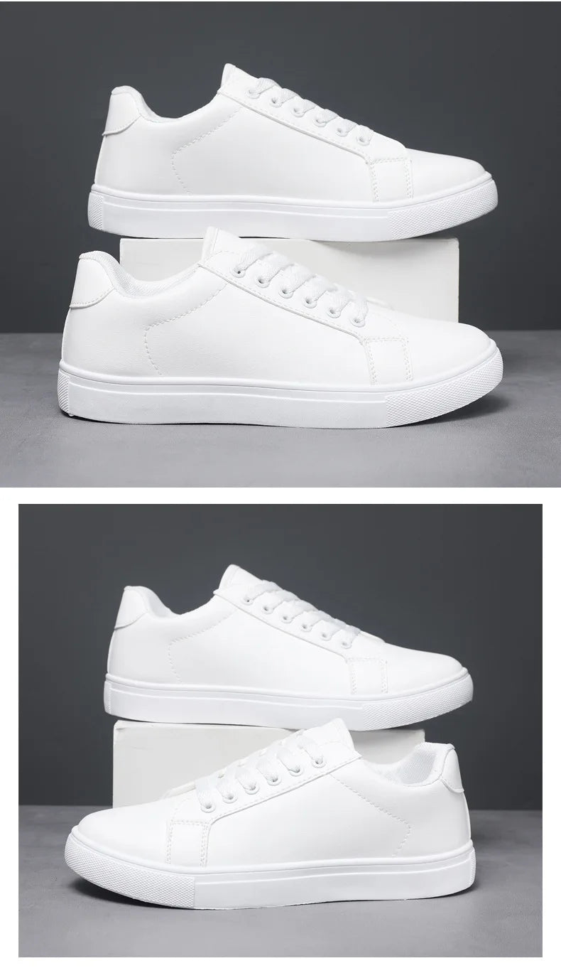 Men's Summer Korean Style Fashion Board Shoes Trendy All-match Casual Large Size Soft PU Mesh Solid Color PVC