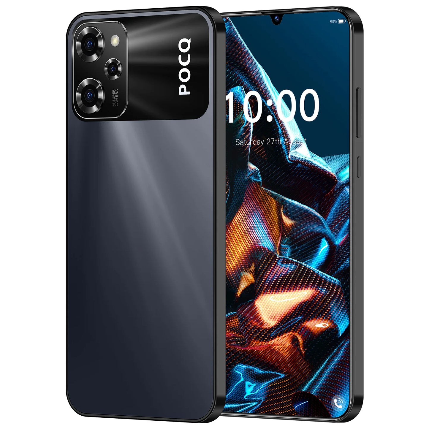 Mobile Phone X5 Pro 16GB+1TB Cellphone 7.3inch Screen Smartphone 5g Gaming Mobile Cell Phone