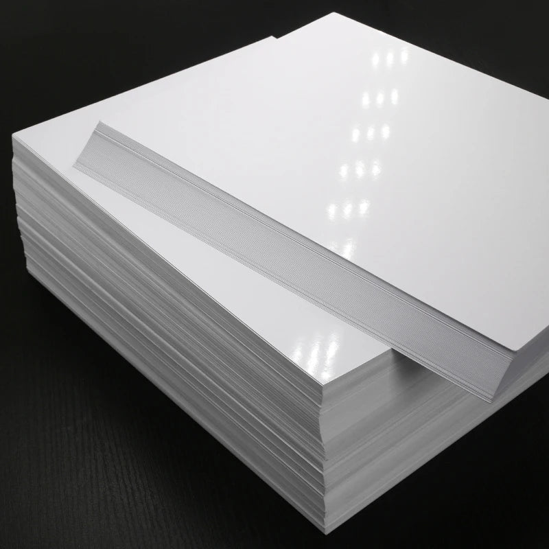 A5 Double Side Coated High Glossy Photo Paper For Inkjet Printer Menu Picture Business Card 120g 140g 160g 200g 240g 260g 300g