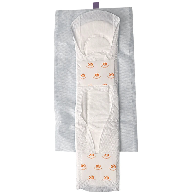 US Warehouse X9 Private Label Sanitary Napkin Female Sanitary Pads High Quality Strong Absorbent Cotton Cover Pads Wholesale