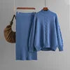 Women's Two-Piece Winter Set Knit Sweater & Pants