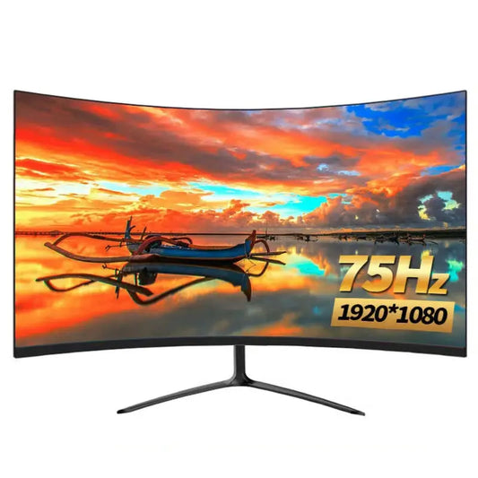 OEM 24 27 32 Inch Frameless Large Monito Desktop PC Curved Display Screen Gaming Monitor LCD