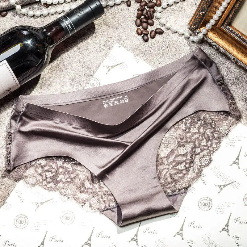 4pcs Lace Panties Women Seamless Underwear Plus Size