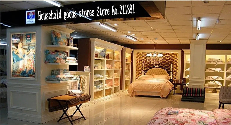 European Luxury White Egyptian Cotton Gold Embroidery Bedding Set Quilt Cover Fitted Bed Sheet Pillowcases Solid Home Textiles