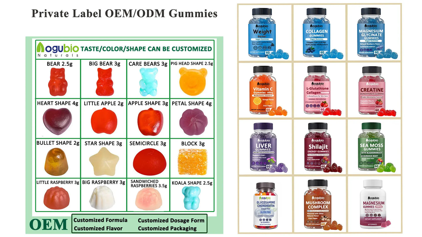 Vitamins Ashwagandha Gummies Vegan Root Extract Supplements