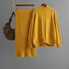 Women's Two-Piece Winter Set Knit Sweater & Pants