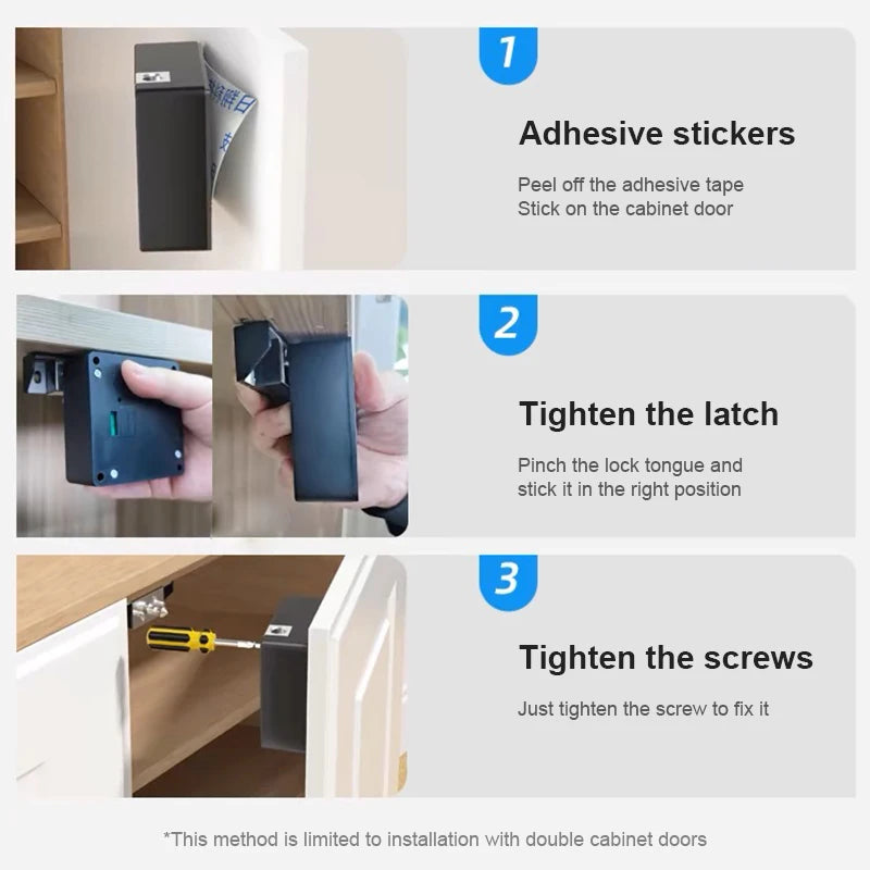 Cabinet Lock IC Card Drawer Smart Lock Ttlock Magnetic Lock Phone NFC Card Keyless Unlock Drawer