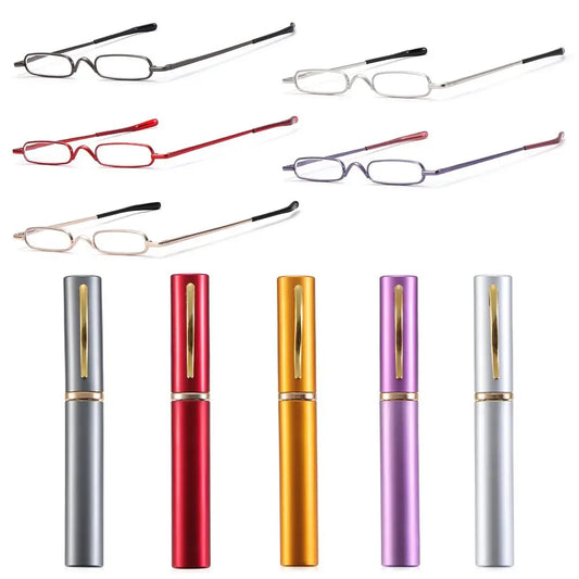 1PC Mini Unisex Small Tube Pen Reading Glasses