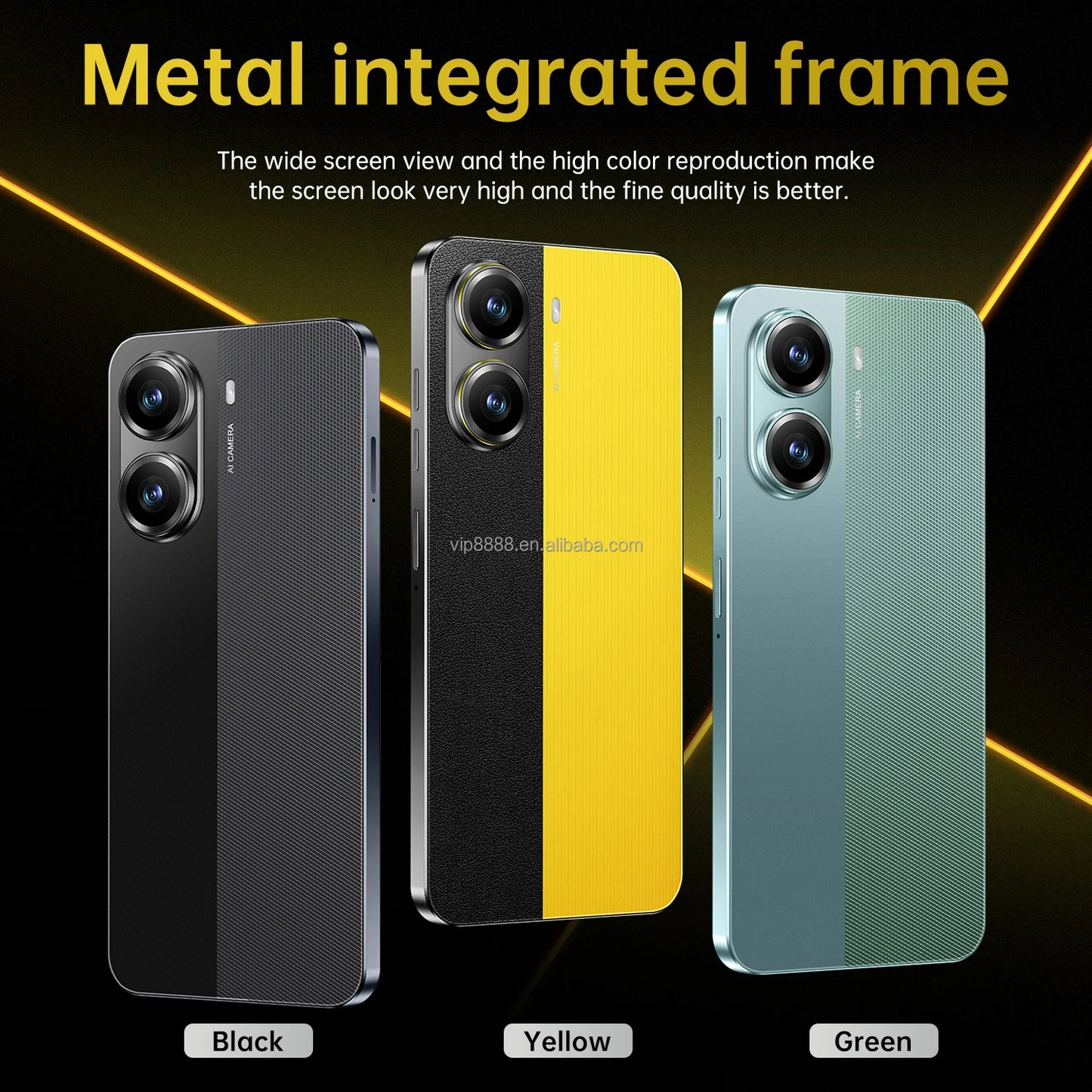 High Quality X7 Pro 16+1TB Smartphone 7.3 Inch Big Screen Android 14 Cellphones Mobile
