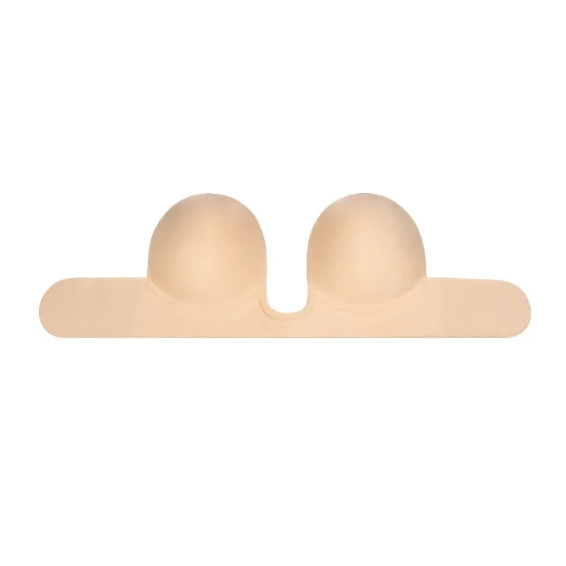 Seamless Sustainable U Plunge Invisible Push up Silicone Gel Bra Push up Strapless Bra