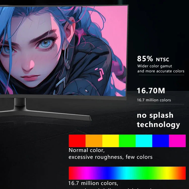 34 Inch Curved Screen Gaming Monitor 100hz 4k 3440*1440 Super Wide R1500 LED Computer Monitor Pc for Game