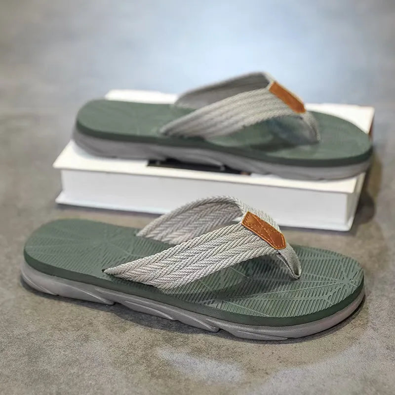 Lightweight and Comfortable New Outdoor Men's Flip-flops for Summer