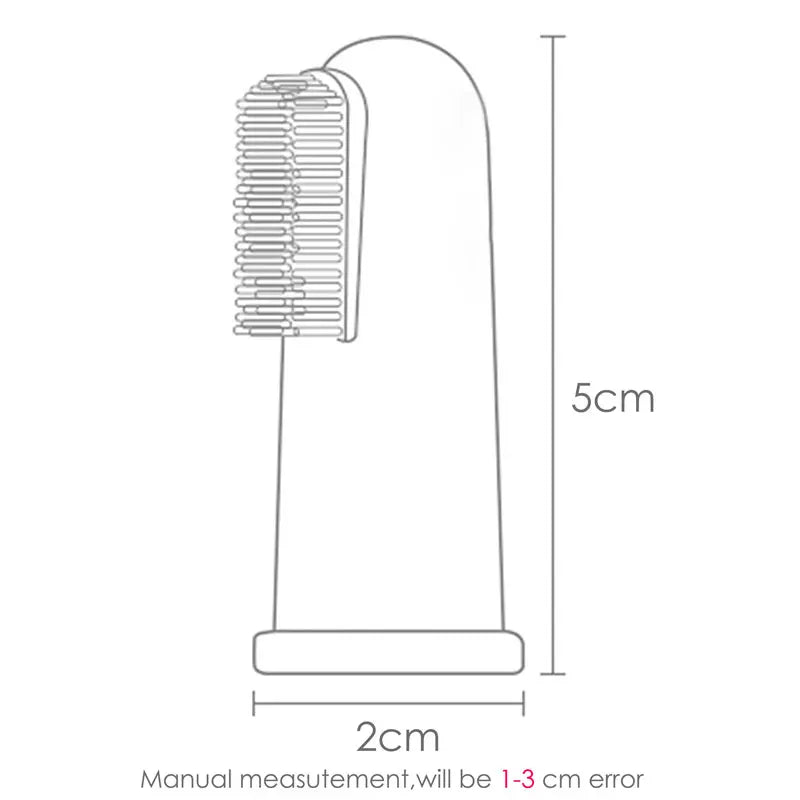 Children's Teeth Oral Care Cleaning Brush Baby Health Finger Toothbrush Newborn Baby Items Travel Portable Accessories
