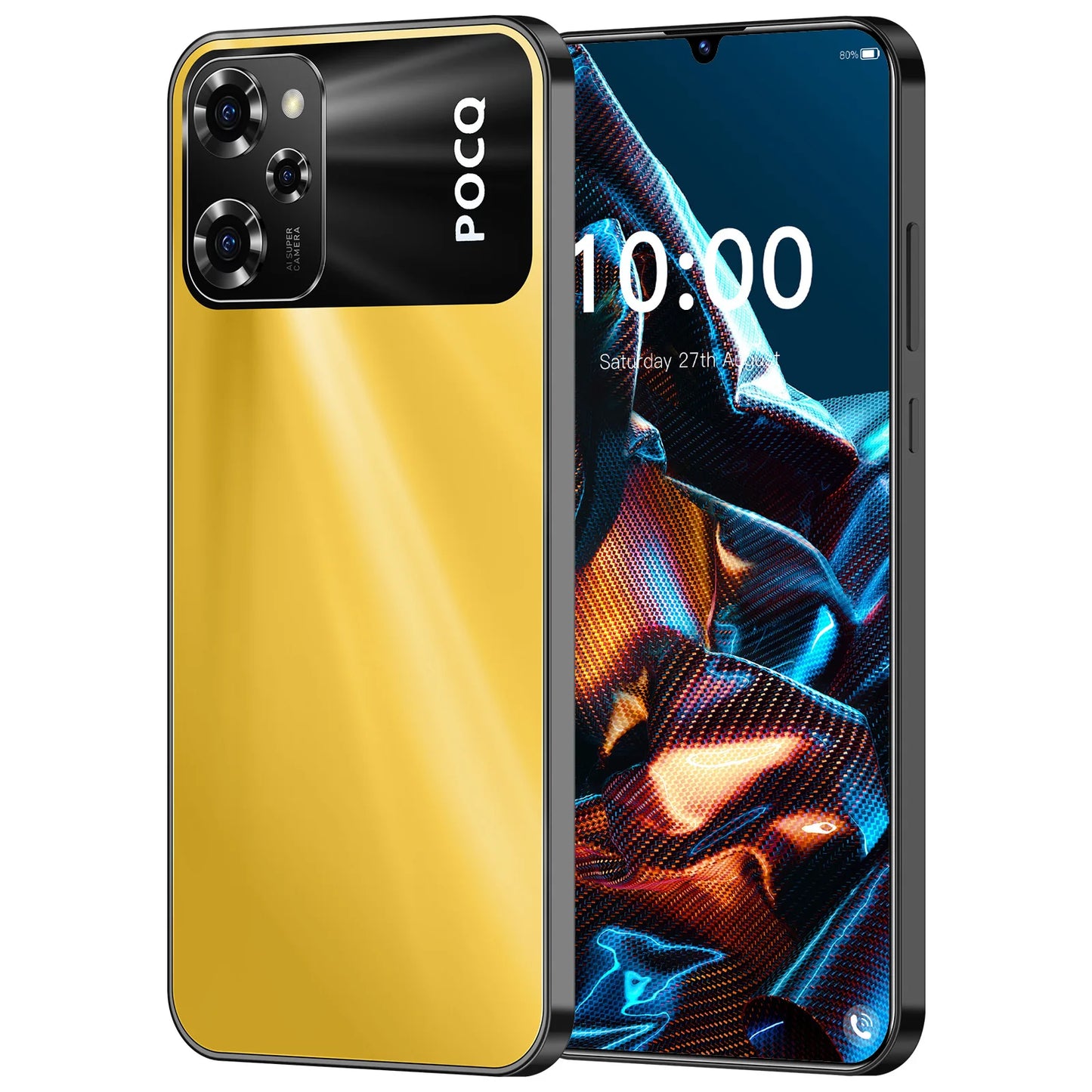 Mobile Phone X5 Pro 16GB+1TB Cellphone 7.3inch Screen Smartphone 5g Gaming Mobile Cell Phone