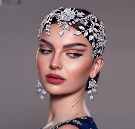 Luxury Wedding Bridal Rhinestone Headdress Hair Accessories