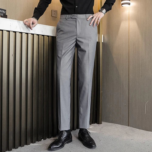 Men's Formal Dress Trousers, Asian Size Man Slacks
