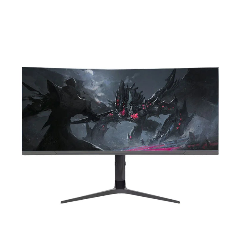 34 Inch Curved Screen Gaming Monitor 100hz 4k 3440*1440 Super Wide R1500 LED Computer Monitor Pc for Game