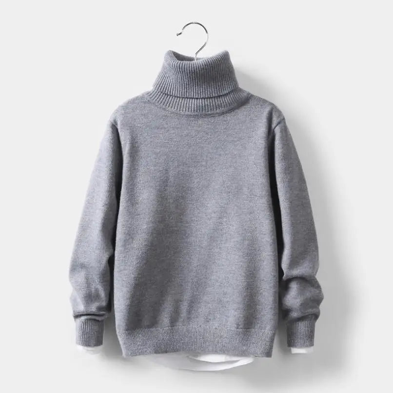 Boys Sweater Knitwear Long-Sleeve Cotton Cardigans