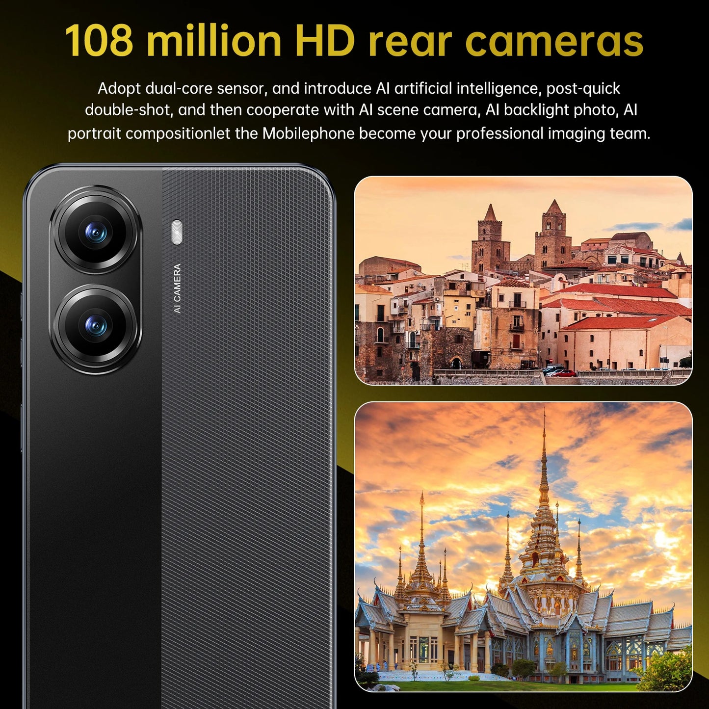 X7 Pro 16GB+1TB 5G LTE Dual-Slot Dual Standby Smart Android 14 6999mAh AMOLED 144Hz 108MP Rear Camera Smartphone