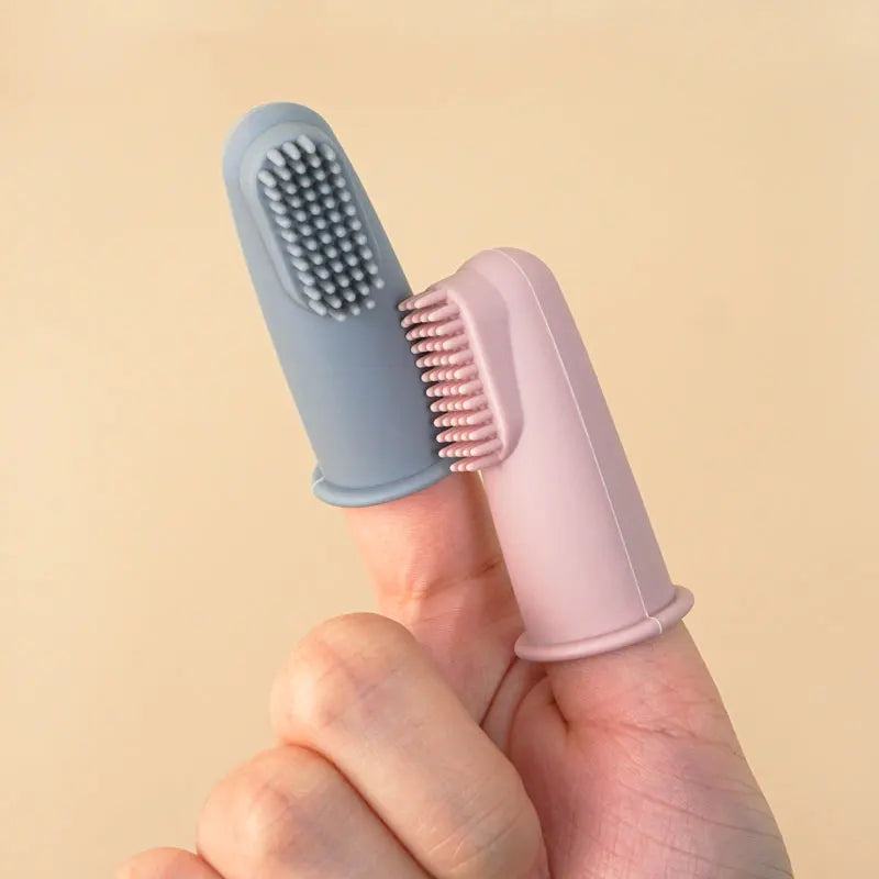 Children's Teeth Oral Care Cleaning Brush Baby Health Finger Toothbrush Newborn Baby Items Travel Portable Accessories
