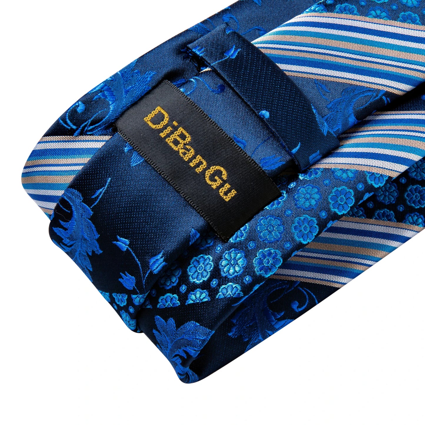 New Classic 100% Silk Men's Ties 8cm Blue Plaid Dot Striped Business Necktie Handkerchief Wedding Party Tie Set