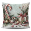 Super Soft Personalized Christmas Tree Cushion Cover Home Decorative Pillowcase with Sublimation Printing