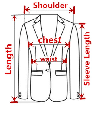 Men's 3 Piece Suit, Jacket Vest Trousers, Slim Fit Blazer Waistcoat Pants