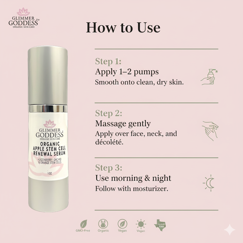 Organic Apple Stem Cell Anti-Aging Serum