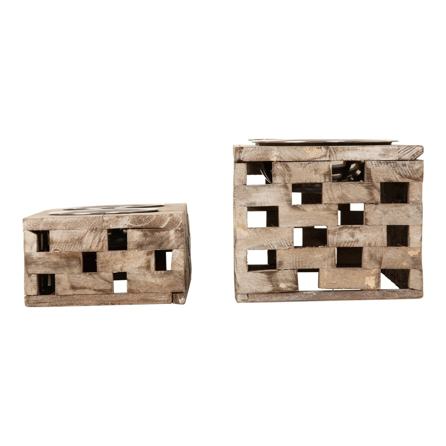 Huntley Pet Elevated Dog and Cat Double Bowl Feeder