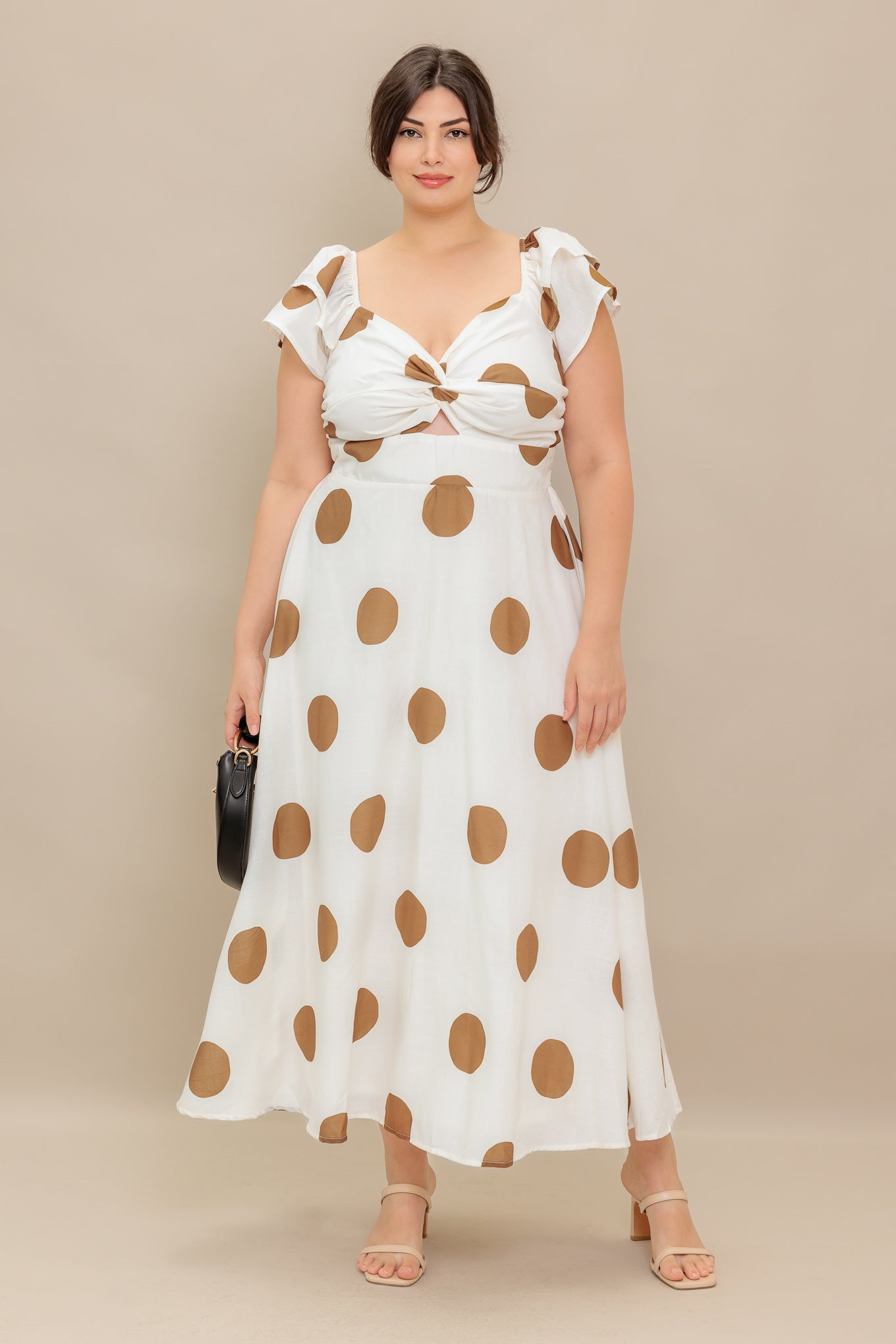 MOJITO MOOD WOVEN MIDI DRESS
