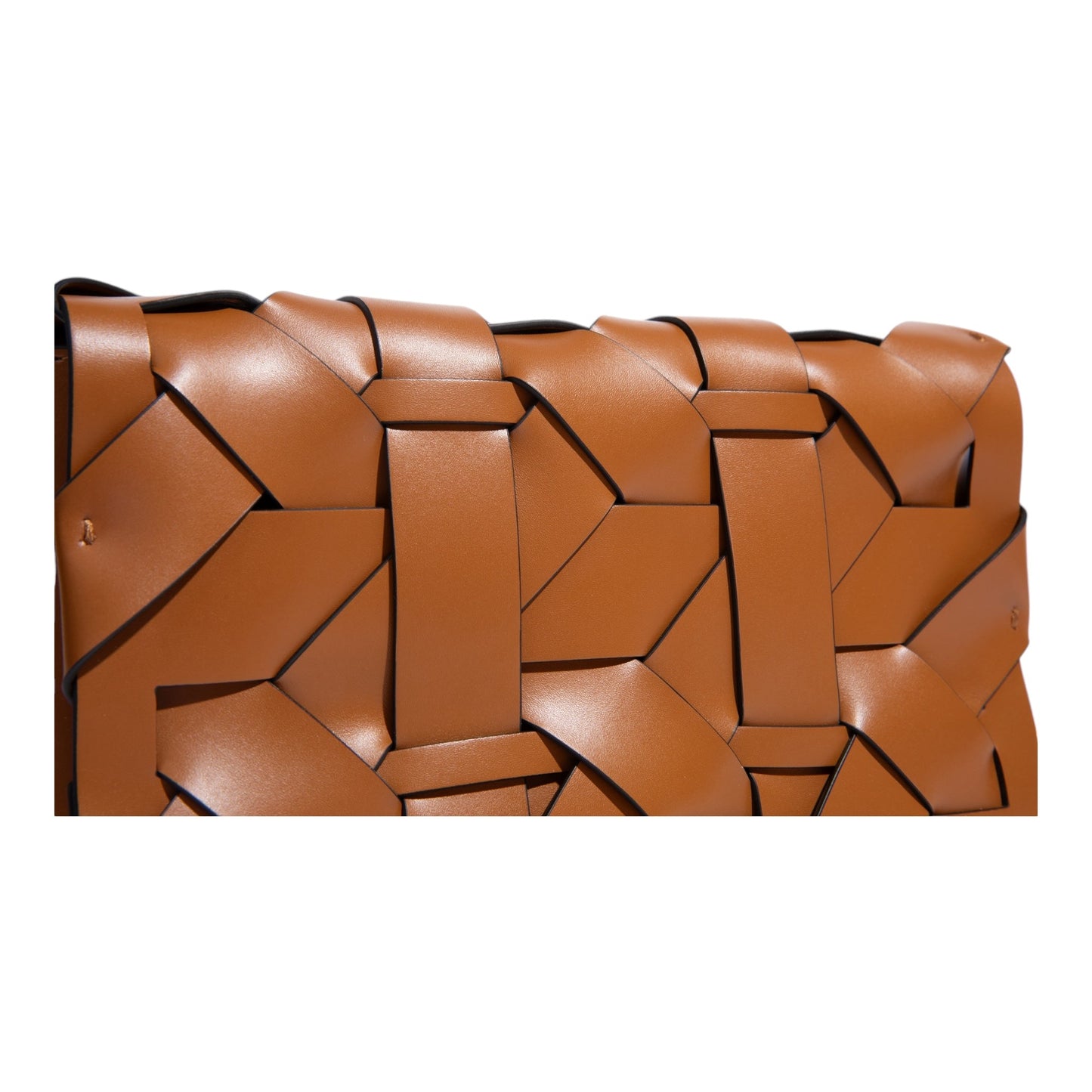 THE ZENOBIA WOVEN CLUTCH BAG
