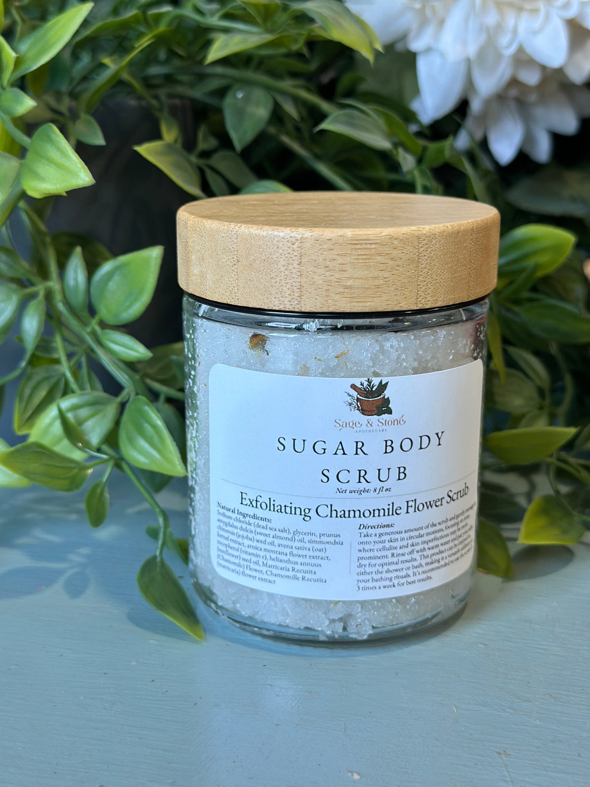 Exfoliating Chamomile Flower Scrub