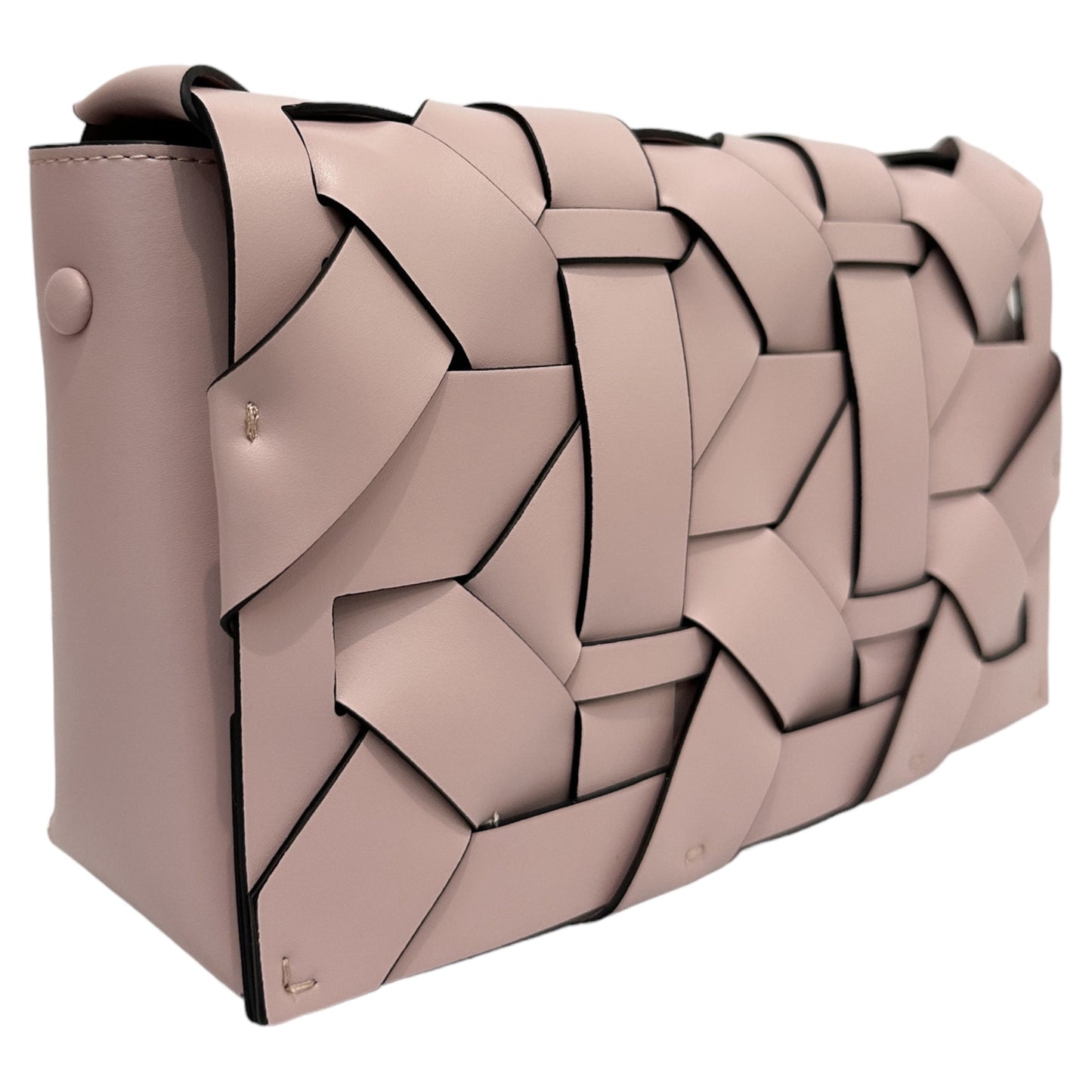 THE ZENOBIA WOVEN CLUTCH BAG