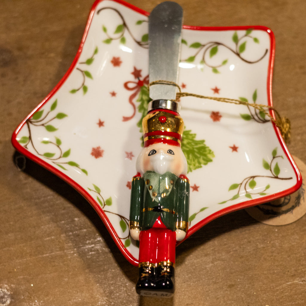 Green Jacket Ceramic Metal Jacket Nutcracker Spreader