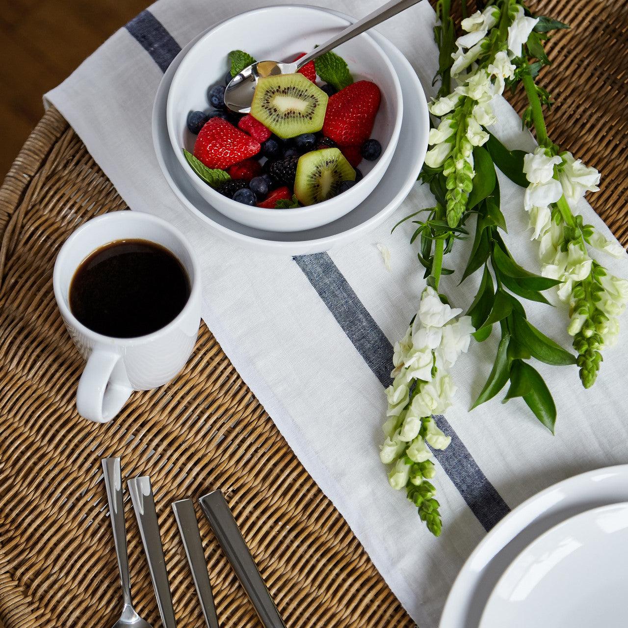 White Essential 12 oz Porcelain Mugs