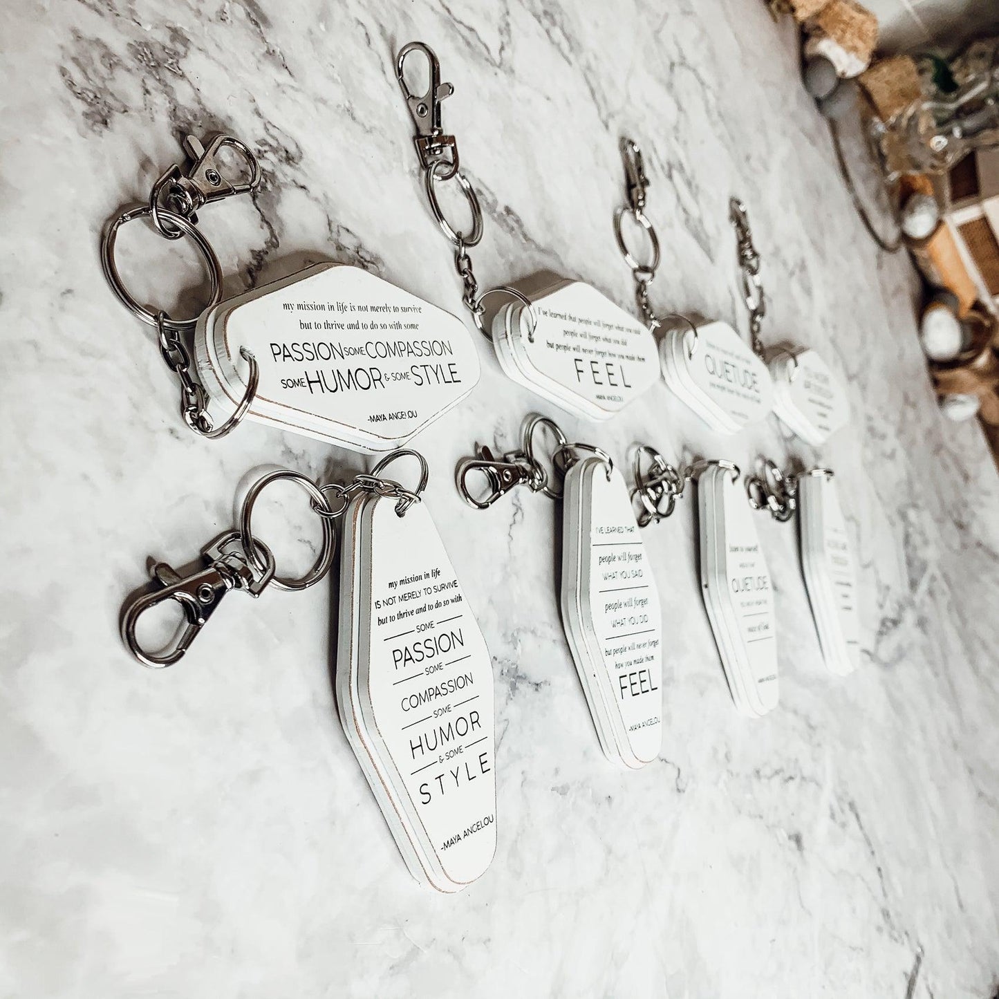 Inspirational Keychains